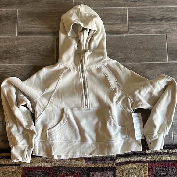 Scuba oversized half zip hoodie - Picture 4 of 5